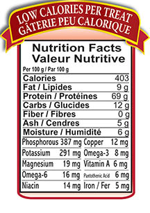 SteerSelect Beef Liver Nutrition Data